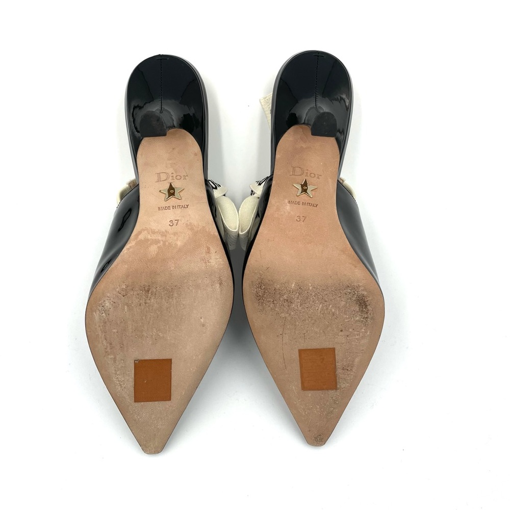 ❤️SOLD❤️Dior J’adior Slingback Pump - Black Patent Calfskin - Picture 11 of 16